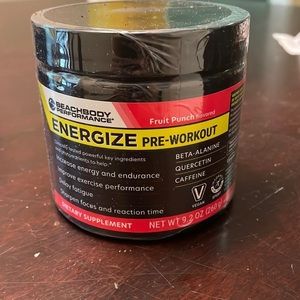 Beachbody energize fruit punch canister
